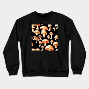 Pattern of mushrooms Crewneck Sweatshirt